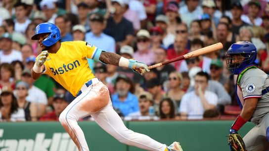 Ceddanne Rafaela delivers clutch hit, Jarren Duran homers late as Red Sox beat Rangers 6-3 taken at BSJ Headquarters (Red Sox)